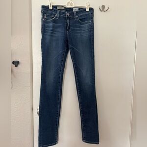 AG Adriano Goldschmied The Stilt- cigarette leg jeans size 26R new condition